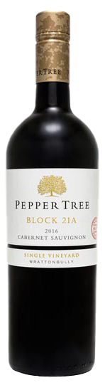 Pepper Tree Premium Reserve Single Vineyard Block 21A Wrattonbully Cabernet Sauvignon